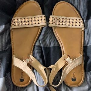 rhinestone sandals